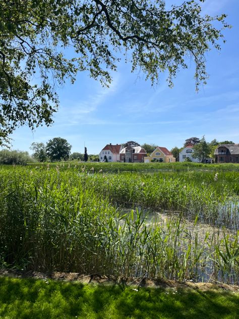 Dutch Countryside Aesthetic, Denmark Countryside, Netherlands Countryside, Danish Countryside, Denmark Aesthetic, Dutch Countryside, European Girls, Summer 2025, Dream Places