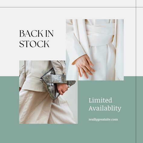 ✨ Neutral Minimalist Fashion Style ✨
Show off your Back In Stock fashion items with this elegant Instagram Post template! Featuring a sleek, neutral design, this customizable Canva template is perfect for announcing your restocked products, enticing followers to grab them before they sell out again. 🛒👚
#FashionBackInStock #ShopNow #InstagramPost #CanvaTemplate #SocialMediaMarketing Elegant Instagram Post, Elegant Instagram, Photo Collage Maker, Neutral Minimalist, Collage Background, Neutral Design, Background Remover, Sell Out, Design Student