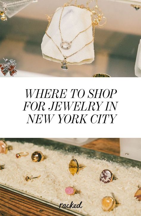 New Top Jewelry Nyc, Shopping Essentials, Nyc Jewelry, Handbag Stores, Nyc Shopping, Golden Jewelry, Local Jewelry, Where To Shop, Sterling Silver Engagement Rings