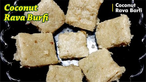 Coconut Burfi - How to make Coconut Burfi from PVFOOD Watch on: https://youtu.be/eRao_55-z_s Coconut Barfi Recipe, Coconut Barfi, Coconut Burfi, Burfi Recipe, Diwali Food, Recipes In Tamil, Indian Sweet, Indian Desserts, Grated Coconut