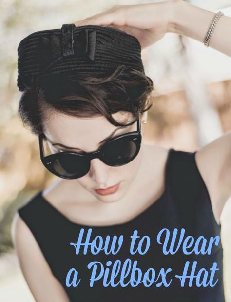 Tanith Rowan: How to Wear a Pillbox Hat 50s Pillbox Hat, How To Wear A Pillbox Hat, Pillbox Hat Hairstyles, Ace Design, Ladylike Outfits, 1940's Fashion, 1940s Hairstyles, Women Hats Fashion, Dapper Day