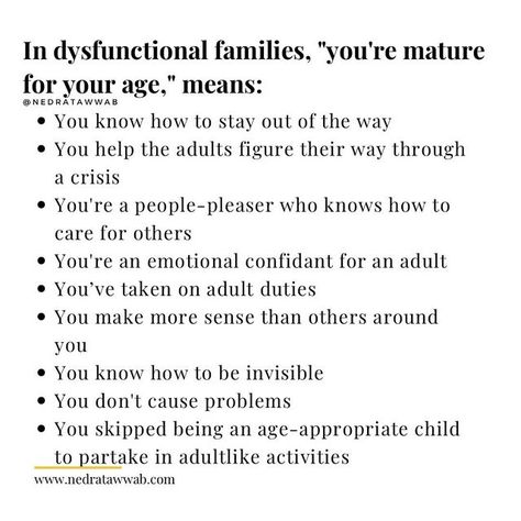 Dysfunctional Families, Growing Up Quotes, Fast Quotes, Growing Up Too Fast, Mental Health Facts, Family Systems, Drama Free, Conscious Parenting, Care For Others