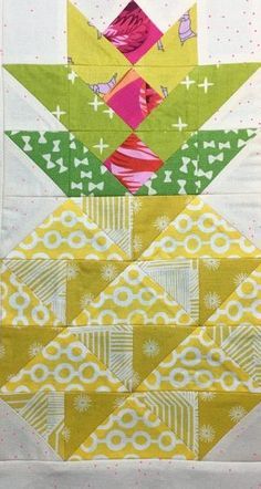 Pineapple Block, Pineapple Quilt Pattern, Pineapple Quilt Block, Candied Pineapple, Colchas Quilting, Pineapple Quilt, Quilt Block Patterns Free, Barn Quilt Patterns, Lap Quilts