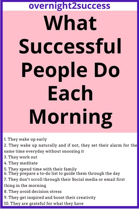 Morning Habits Successful People, Routine Of Successful People, Succesful People, Success Advice, Speech And Debate, Morning People, Habits Of Successful People, Vision Board Affirmations, Morning Habits