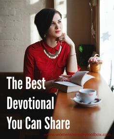 Looking for a devotional to share at your next women's ministry event, small group, or Bible study meeting? THIS is what you need! #womensministry #biblestudy #smallgroup #devotional Short Devotions, Womens Ministry Events, Ministry Leadership, Women Devotional, Womens Group, Womens Retreat, Womens Bible Study, Life Changing Books, Book Clubs