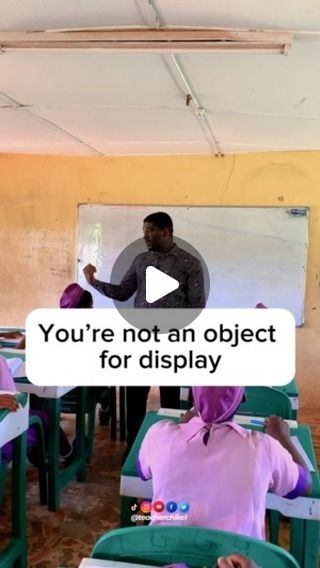 Teacher Chike (The Village Teacher) on Instagram: "You’re not an object for display ❤️

Feel free to spread this news to people who needs to see it. Thank you 🙏 

#teacher #teacherchike #student #school #parents #lifelessons" Teacher Whispers, The Village, See It, Life Lessons, Parenting, Thank You, Feel Free, Feelings, On Instagram