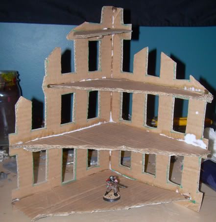 Ruins, Tutorials and Love this on Pinterest Cardboard Terrain Warhammer, Army Diorama, Dungeons And Dragons Diy, Dnd Diy, Toy Fort, Warhammer Terrain, 40k Terrain, Miniature Gaming, Game Terrain