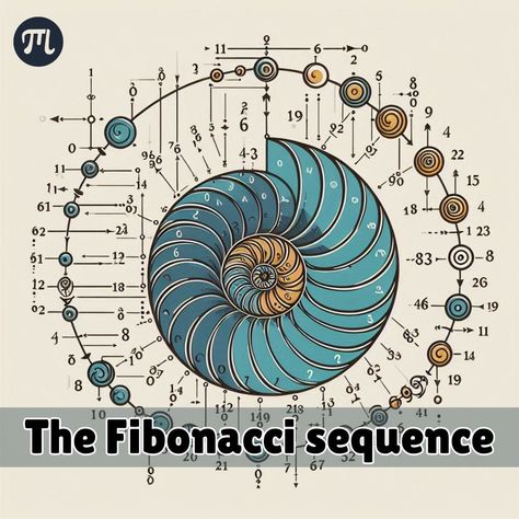 Unlock the beauty of numbers with the Fibonacci series! 🌿✨ Starting with 0 and 1, each number is the sum of the two preceding ones, creating a sequence found everywhere in nature. From the petals of flowers to the spirals of shells, the Fibonacci series and the golden ratio reveal the hidden harmony in the world around us. 🌻🐚 Discover the magic of mathematics and its role in our everyday lives! . . . . . . #Fibonacci #GoldenRatio #MathInNature #NaturePatterns #Mathematics #BeautyInNumbers #Na... Beauty Of Math, Fibbonaci Sequence Nature, Fibonacci Day, Mathematics In Nature, Fibonacci Sequence Art, Fibonacci Design, Fibonacci Flower, Golden Ratio In Nature, Fibonacci Sequence In Nature