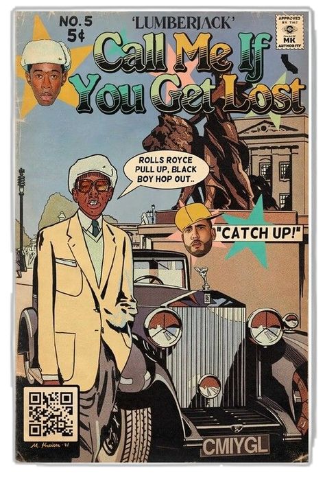 Wallpaper Tyler The Creator, Lost Poster, Tyler The Creator Wallpaper, Comic Poster, Music Poster Design, Dorm Posters, Picture Collage Wall, Photo Wall Collage, Tyler The Creator