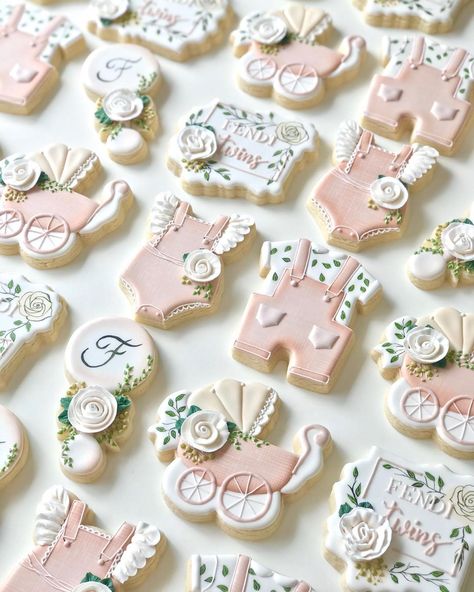 Neutral Cookies, Baby Shower Cookies Neutral, Cake Dekoration, Cookie Sets, Flooding Cookies, Decorative Cookies, Cutout Cookies, Events Planning