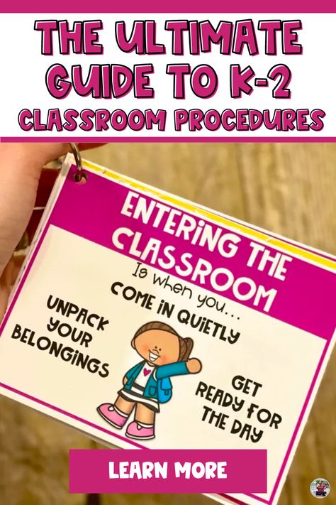 If you want to have your early elementary classroom run smoothly, classroom procedures are what you need to implement. Today, I’m sharing my top teacher tips for your K-2 classroom. During the first week of school, it is imperative that you go through lining up, working together activities for kids, attention getters, and many more classroom management ideas. It’s important to work through these procedures slowly for K-2 students to understand. Grab my back to school checklist! Classroom Procedures Checklist, Dismissal Procedures Elementary, First Grade Classroom Rules, Teaching Classroom Procedures, Classroom Checklist, Classroom Vibes, 2024 Classroom, Classroom Management Ideas, Tutoring Ideas