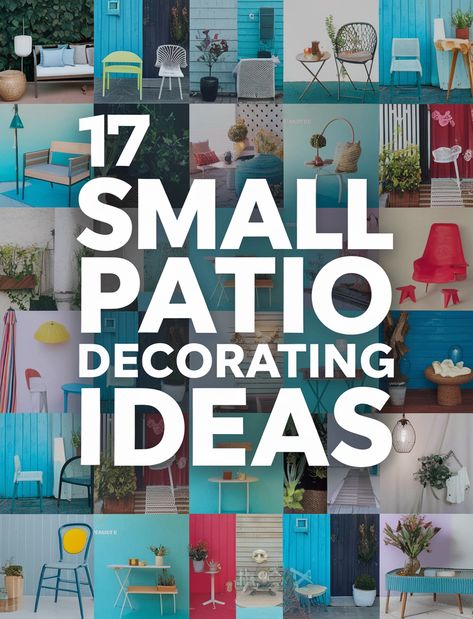 Transform your outdoor space with these 17 brilliant small patio decorating ideas! Whether you're working with a tiny balcony, a cozy backyard nook, or a compact courtyard, these small patio design tips will help you maximize style and comfort. From space-saving small patio furniture to clever small patio decor tricks, you'll find inspiration to make your small outdoor patio feel like an oasis. Save this for your next patio refresh! 🌿✨ #SmallPatioDesign #SmallPatioDecor #PatioDecoratingIdeasSmallSpace Backyard Nook, Small Outdoor Patio, Patio Refresh, Small Patio Decorating Ideas, Small Patio Ideas, Small Patio Design, Back Patio Ideas, Small Outdoor Patios, Small Patio Decor