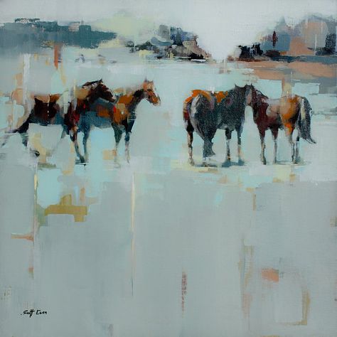 Scott Ewen Paintings | Horses and Cows Paintings Of Horses, Equine Paintings, Western Ideas, Abstract Horse Art, Horses Art, Horse Paintings, Horse Sketch, Crazy Art, Horse Inspiration