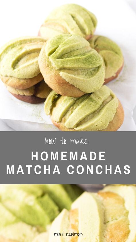 Matcha Horchata Recipe, Matcha Conchas, Horchata Latte, Pastries To Make, Matcha Cakes, Matcha Bar, Mexican Pan Dulce, Fit Bar, Make Matcha