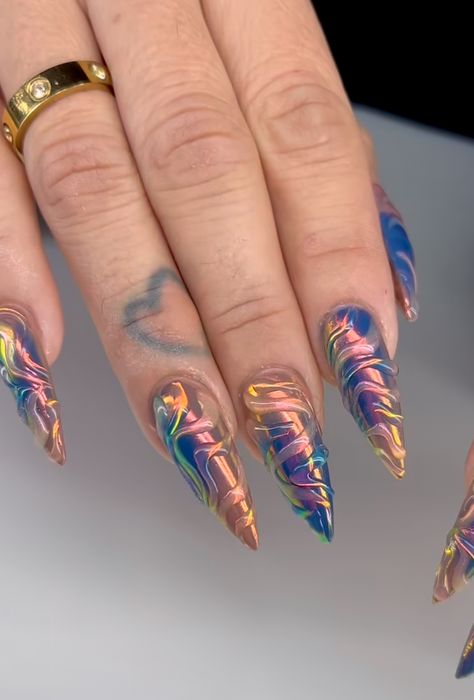 Leo Zodiac Nail Designs, Virgo Nail Art, Taurus Nails Designs, Aries Birthday Nails, Leo Birthday Nails, Taurus Nails, Aries Nails, Aquarius Nails, Gemini Nails