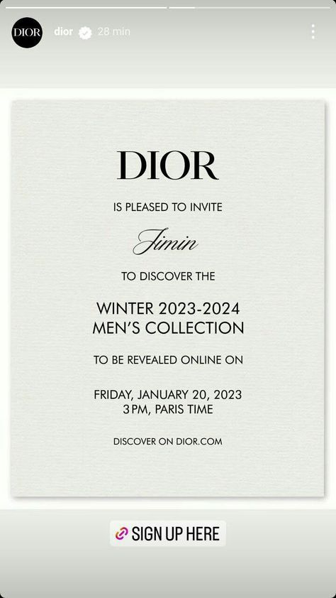 Dior Instagram Story, Fashion Event Invitation, Luxury Invitation Card, Fashion Invitation, Luxury Fonts, Pop Up Invitation, Fashion Show Invitation, Luxury Font, Invitation Fonts