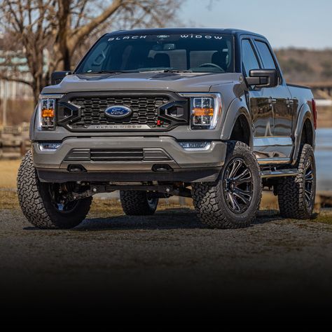 Black Widow Lifted Trucks Ford F150 Black Widow, Black Widow Truck, Black Ford F150, Ford F150 Lifted, F150 Lifted, Ford Black, Lifted Trucks, Ford Trucks, Black Widow