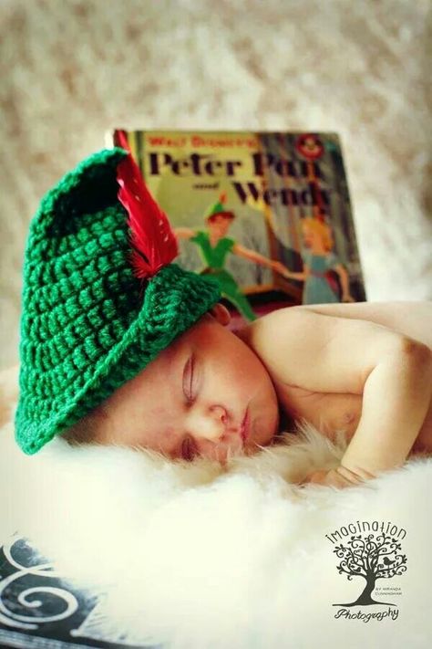 Peter Pan Newborn Pictures, Peter Pan Baby Room, Nursery Ideas Peter Pan, Peter Pan Nursery Bedding, Where The Wild Things Are Newborn Pics, Nursery Disney, Neverland Nursery, Baby Mine, Baby Boy Nursery