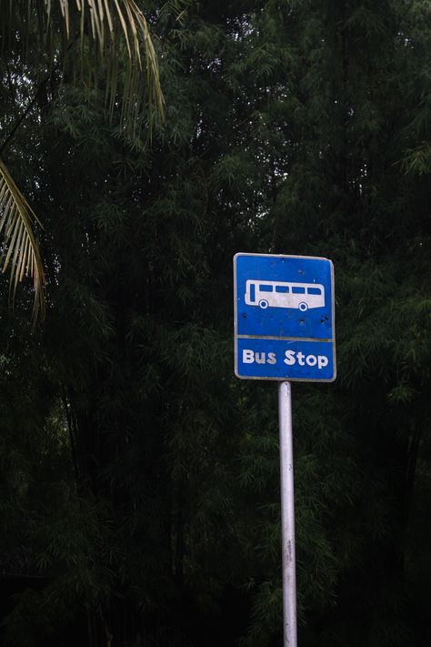 Bus Stop Photoshoot, Stop Sign Aesthetic, Bus Stop Photography, Bus Stop Sign, Sign Aesthetic, Stop Sign, Photoshoot Concept, Bus Stop, Still Life Photography