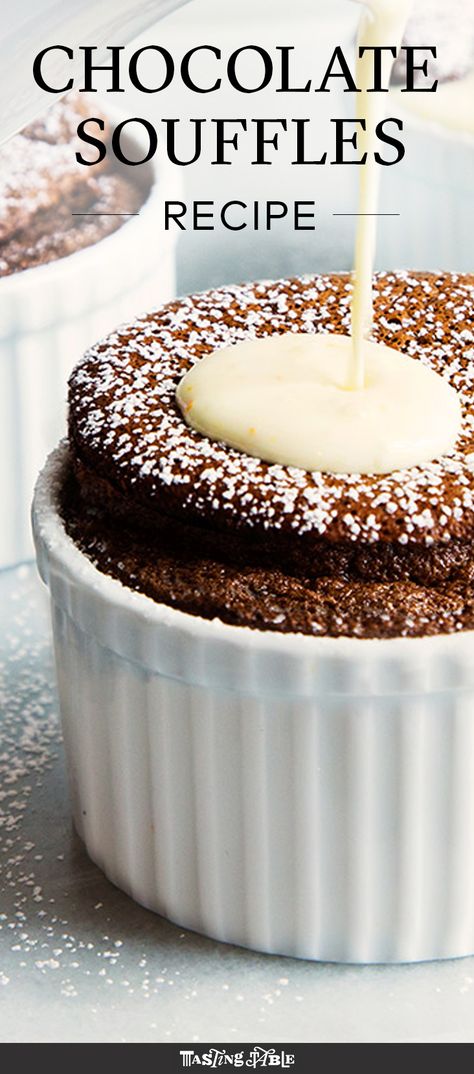 A bright orange sauce covers this rich chocolate soufflé from Jacques Pépin. Chocolate Souffle Recipe, Dessert Souffle, Manhattan Architecture, Souffle Recipe, Dessert Mousse, Coconut Dessert, Souffle Recipes, Night Travel, Lights Photography