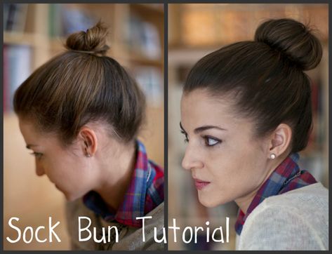 Hello, Framboise!: Sock Bun Tutorial Sock Bun Tutorial, Bun Tutorials, Sock Bun, Download Hair, Hair Bun Tutorial, Bun Tutorial, Beauty Guru, Great Hair, Hair Skin