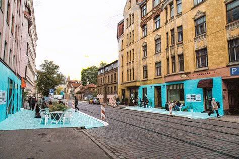 Tactical Urbanism, Urban Intervention, Public Space Design, Urban Landscape Design, Pedestrian Street, Place Making, Public Realm, Landscape Concept, Urban Furniture