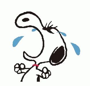 Snoopy Crying GIF - Snoopy Crying - Discover & Share GIFs Gifs Snoopy, Snoopy Dance, Crying Gif, Snoopy Cartoon, Snoopy Funny, Snoopy Images, Peanuts Cartoon, Snoopy Quotes, Snoopy Pictures