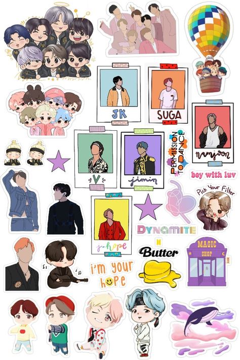 Bt21 Stickers Printable Aesthetic, Korea Stickers Printable, Bt21 Printable Stickers, Bt21 Stickers Printable Hd, Jhope Stickers Printable, Bts Journal Stickers Printable, Bts Stickers Printable Aesthetic, Bts Cute Pics, Korean Stickers Kpop