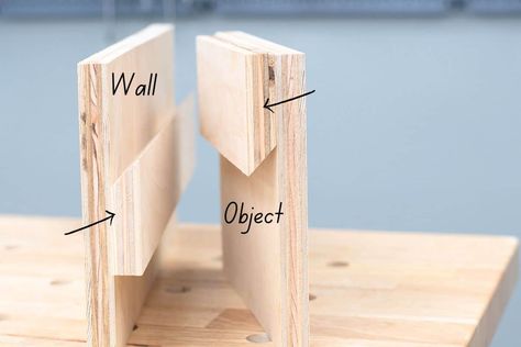 This is a great beginner guide on french cleats and how to make french cleats using a table saw or a circular saw. Includes a detailed video Diy French Cleat, Windows Trim, Woodwork Tips, Diy Dresser Plans, French Cleat Storage, French Cleat System, French Cleats, Power Tool Storage, Diy Camper Remodel