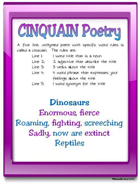 Simply Centers: Poetry Centers Poster #2    April = National Poetry Month Cinquain Poetry, Cinquain Poems, Poetry Terms, Poetry Center, 3rd Grade Writing, Poetry Unit, 2nd Grade Writing, Poetry For Kids, Teaching Poetry