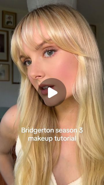 Bridgerton Inspired Makeup Looks, Daphne Bridgerton Makeup, Bridgerton Makeup Inspiration, Penelope Bridgerton Makeup, Kate Sharma Bridgerton Makeup, Bridgerton Makeup Francesca, Bridgerton Makeup, Bridgerton Hair, Bridgerton Inspired