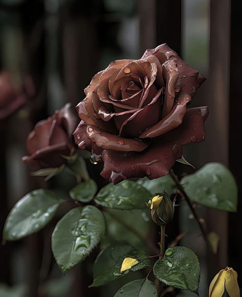 Brown Roses Aesthetic, Brown Roses, Rosy Brown, Glitter Flowers, Dark Flowers, Rainbow Roses, Rosé Brown, Brown Flowers, Rose Wallpaper