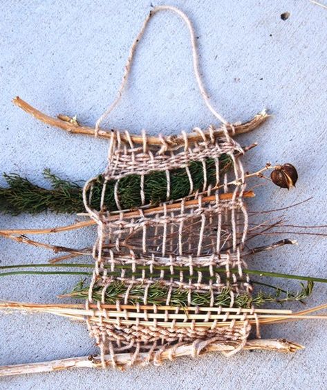 Macrame Panel, Grass Weaving, Twig Art, Weaving Loom Diy, Weaving Loom Projects, Grass Wall, Forest Decor, Witchy Crafts, Diy Weaving