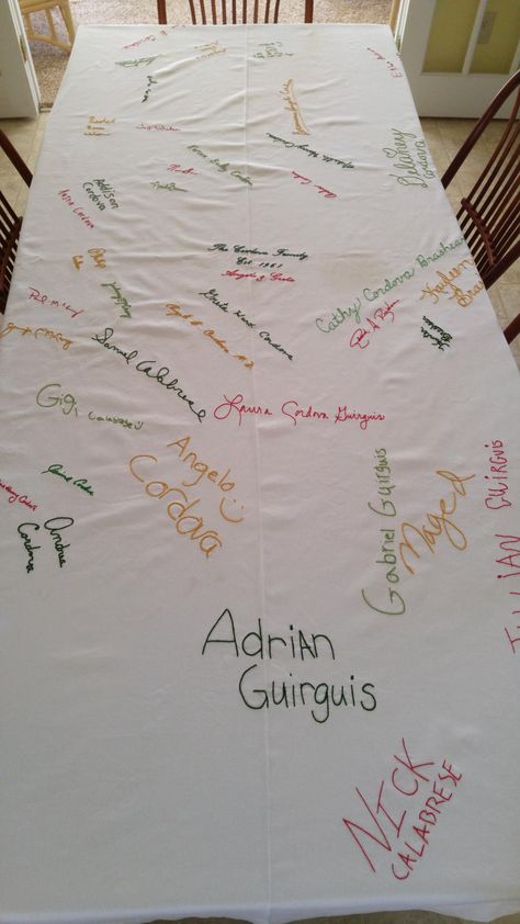 Guest Book Tablecloth, Table Cloth Guest Book, Tablecloth Guest Book, Hand Drawn Table Setting, Embroidered Tablecloth Wedding, Embroidered Signature Tablecloth, Wedding Guest Book Quilt, Book Quilts, Signature Tablecloth