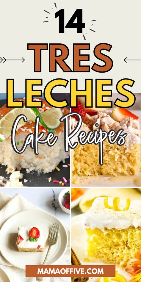 Apple Tres Leches Cake, Tres Leches Variations, Mango Tres Leches Cake Recipe, Pineapple Tres Leches Cake, Mini Tres Leches Cake, Coffee Tres Leches Cake, Tres Leches Cake Recipe Authentic, Mexican Cake Recipes, Easy Tres Leches Cake