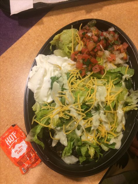 Taco Bell Bowl, Power Bowl, Power Bowls, Taco Bell, What You Eat, Seaweed Salad, Tacos, My Favorite, Bowl