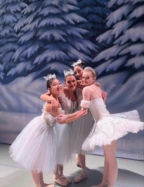 Nutcracker Season Aesthetic, Nutcracker Makeup Ballet, Nutcracker Backstage, Ballet Makeup Stage, Nut Cracker Ballet, Nutcracker Ballet Aesthetic, Snow Queen Nutcracker, Snow Nutcracker, Nutcracker Snow Queen