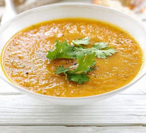 Lentil And Bacon Soup, Roast Chicken Soup, Quick Tomato Soup, Broccoli And Stilton Soup, Ella Vegan, Curried Carrot Soup, Soup Slow Cooker, Carrot And Coriander Soup, Soup Maker Recipes