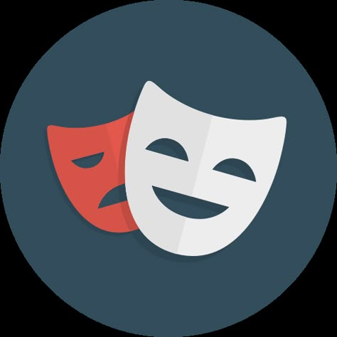 comedy, drama, happy, masks, sad, theatre icon Theatre Logo, Internet Ads, Microsoft Azure, Visual Studio, Comedy Drama, Computer Graphics, Corporate Identity, Digital Marketing Strategy, Love Images