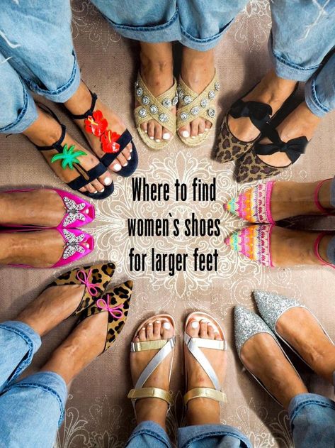 Official Guide to Buying Shoes for Women with Large Feet: 29 places to shop now and forever - Emily Jane Johnston | Size 12 women shoes, Large size shoes, Large size womens shoes Big Feet Shoes, Tall Women Fashion, Size 12 Women Shoes, Men High Heels, Buying Shoes, Size 12 Heels, Emily Jane, Large Size Womens Shoes, Feminine Shoes