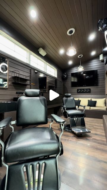 @thebarberville on Instagram: "🚐💈Mobile Barbershop: One of a kind custom built barbershop trailer with bathroom included 🔘(2) Full stations 🔘Lounge Seating 🔘Multiple TV’s 🔘 A/C Plus way more…. @gettin_faded_barber_shop 📍Phoenix,AZ" Mobile Barber Shop Trailer, Mobile Barber Shop, Mobile Barbershop, Barber Station, Mobile Barber, Tuff Shed, Instagram Mobile, Lounge Seating, Phoenix Az