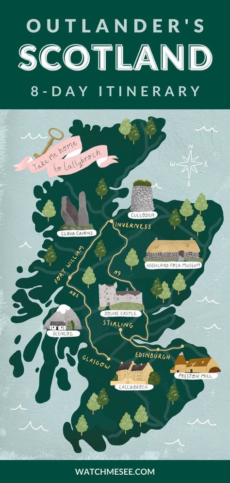 Scotland Road Trip Map, Scotland Outlander, Outlander Locations, Scotland Aesthetic, Scotland Itinerary, Bonnie Prince Charlie, Scotland Travel Guide, Scotland Vacation, Scotland Road Trip