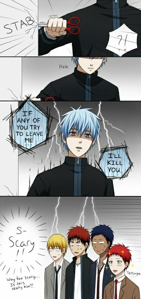 Yandere Kuroko xD Kagami Kuroko, Aomine Kuroko, Kurokos Basketball, Kuroko No Basket Characters, Basketball Anime, Kagami Taiga, Generation Of Miracles, Bakugou Manga, Kuroko Tetsuya