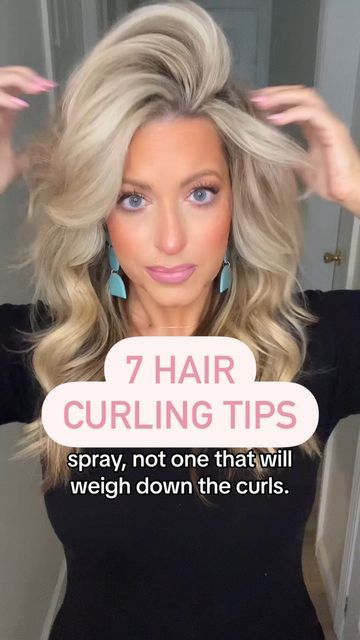 Big Barrel Curls, Curling Thick Hair, Large Barrel Curling Iron, Tighter Curls, Hair Dyer, Curls With Straightener, Hair Volume Spray, Wow Hair Products, Volume Curls