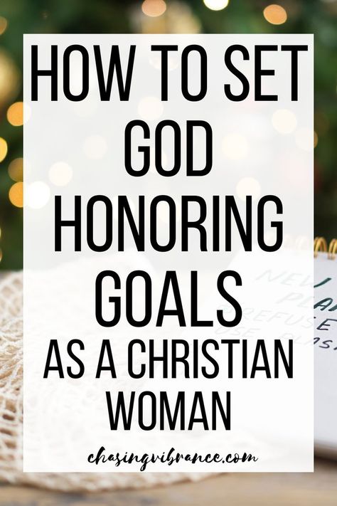 Don't miss this amazing guide to setting spiritual goals this year! If you're a Christian looking to grow your faith check out this list of christian goal ideas and tips for setting God honoring goals. Also includes a free goal planning worksheet and refective questions! 2025 Goals Christian, New Years Resolution List Christian, Christian New Year Goals, God Sized Goals, Bible Plans For Women, Vision Board Ideas Christian, Spiritual Goals Ideas, God Goals Growing And Glowing, Christian Vision Board Ideas