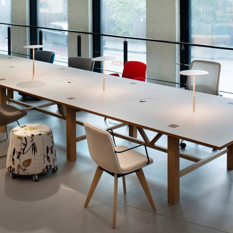 BAE Worktable Meeting Table Office, Modern Office Table, Work Tables, Community Table, Working Table, Refectory Table, Communal Table, Corporate Office Design, Library Table