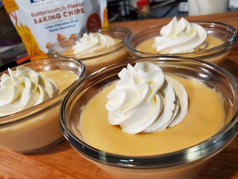 Creamy Keto Butterscotch Pudding Keto Butterscotch Pudding, Healthy Butterscotch Pudding, Keto Butterscotch, Vegan Butterscotch Pudding, Sticky Toffee Pudding With Butterscotch Sauce, Butterscotch Self Saucing Pudding, Butterscotch Pudding Recipes, Creme Anglaise Recipe, Condensed Milk Recipe