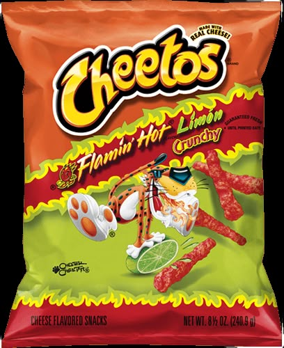 CHEETOS® Crunchy FLAMIN' HOT® Limón Cheese Flavored Snacks | Cheetos Hot Cheetos And Takis Snacks, Chetos Flaming Hot Aesthetic, Hot Cheetos Aesthetic, Chip Salad, Flamin Hot Cheetos, Candy Salad, Cheetos Crunchy, Fresh Dates, Hot Cheese