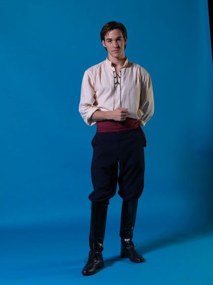 Prince Eric Costume, Chris Wood Vampire Diaries, Christopher Wood, Little Mermaid Costume, Disney Face Characters, Prince Eric, Chris Wood, Royal Outfits, Wife And Kids