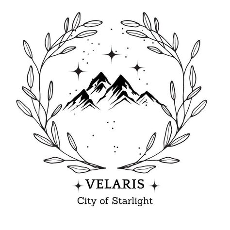 Logo Voyage, Velaris City Of Starlight, Bookish Tattoos, City Of Starlight, Book Tattoo, Bookish Gifts, Artsy Fartsy, Book Lover, Cricut Crafts